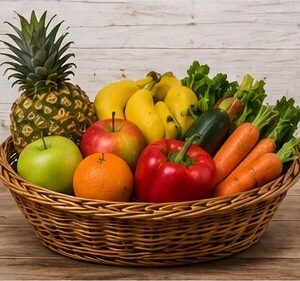 Grand panier mixte (fruits & légumes) – 37€/panier