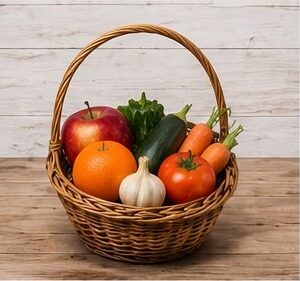 Petit panier mixte (fruits & légumes) – 19€/panier